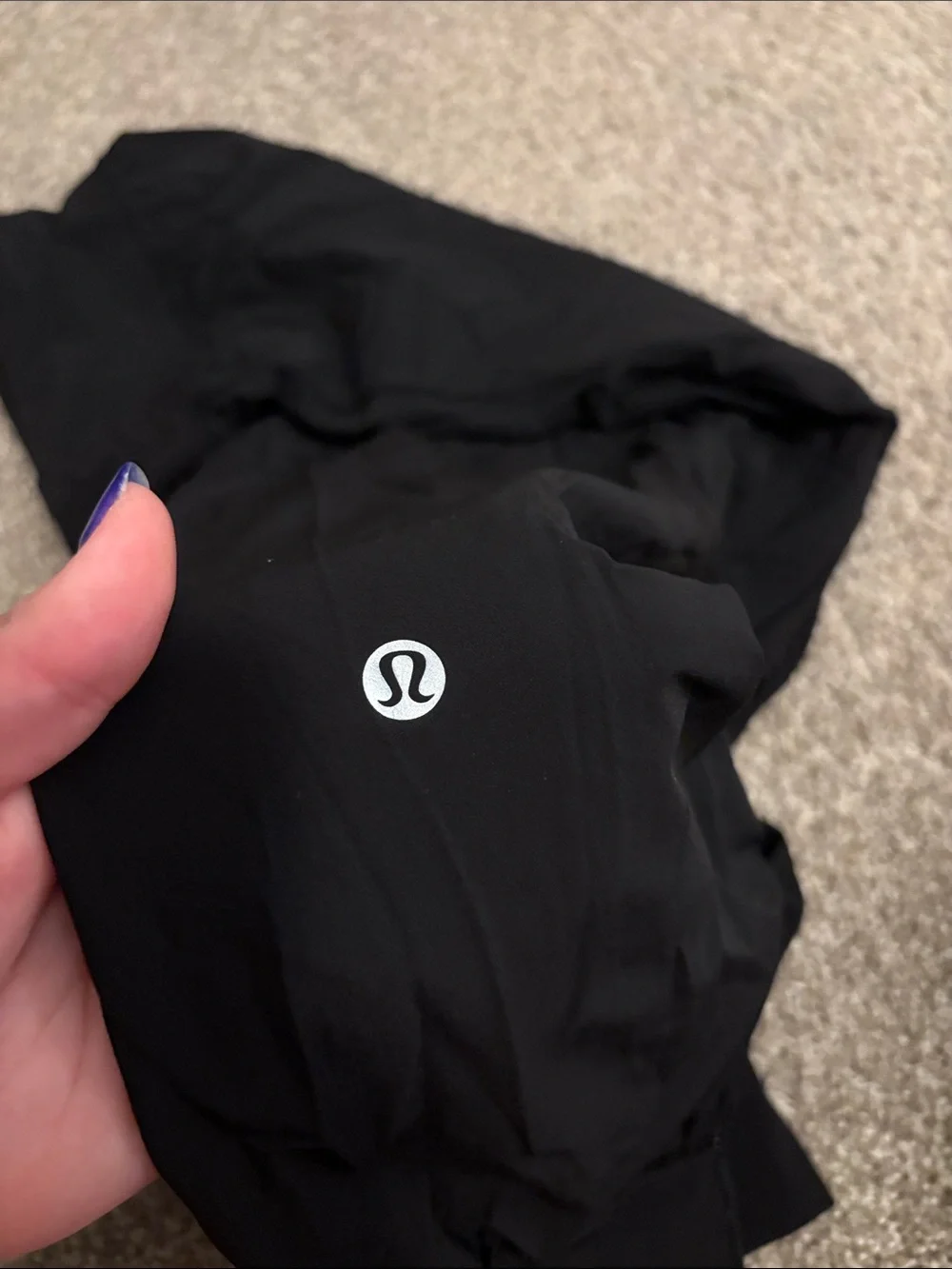 lululemon athletica Black Track Joggers